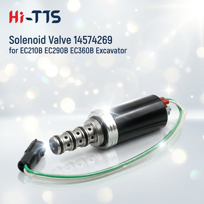 Válvula solenoide 14574269 VOE14574269 para excavadora EC210 EC290 EC360 EC460 Partes de maquinaria de construcción