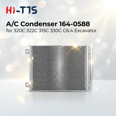 164-0588 1640588 Ensamblaje de condensadores para Komatsu PC200-7 PC300-7 para 3046 3054 3126 C6.4 Partes de máquinas de construcción de motores