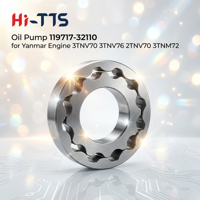 Bomba de aceite 119717-32110 119717-32120 Adecuado para Yanmar 3TNV70 3TNV76 Partes del motor Partes de máquinas de construcción