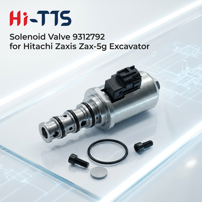 Válvula solenoide 9312792 para piezas de maquinaria de construcción de excavadora ZX200LC-5G ZX210LC-5G