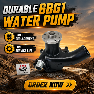 6BG1 Bomba de agua para motores OE 8972530280 8-97253028-0 Partes de repuesto para Hitachi EX120 ZX120 EX200 ZX200