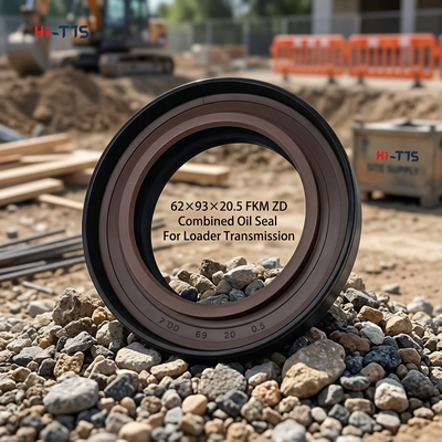 ZD62×93×20.5 FKM Doble Muelle Rectangular Combinado Esqueleto Sello de Aceite Sello de Eje de Reemplazo Universal Para ZL28 ZL30 928 930 Mini Cargador