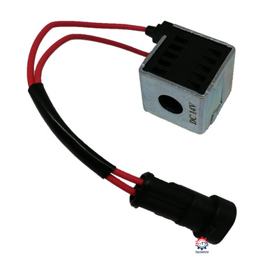 Buen precio 12V excavador Solenoid Valve Coil Xiagong 822 37M M 18M M en línea